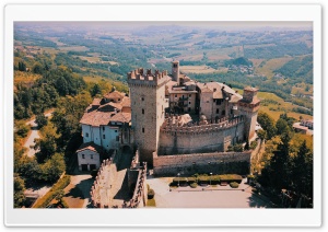 Castello di Vigoleno, Italy,...