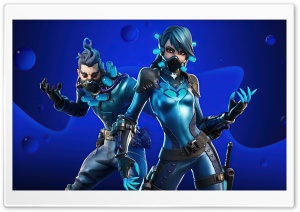 Fortnite Game Blue Crew Set