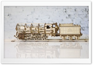 Model Steam Locomotive with...