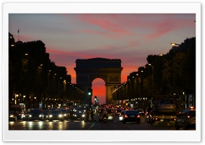 Arc De Triomphe Boulevard