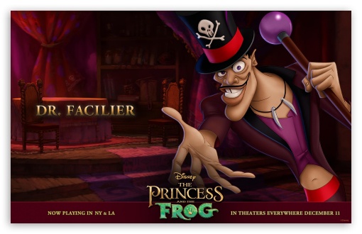 Download Princess And The Frog Dr. Facilier UltraHD Wallpaper