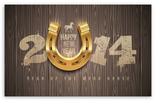 Download 2014 Lucky Year UltraHD Wallpaper