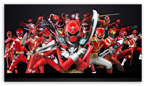 Download Power Rangers Forever Red UltraHD Wallpaper