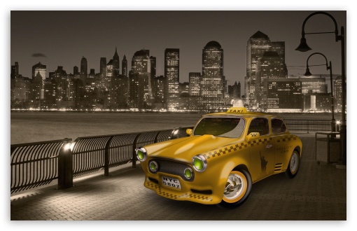 Download Taxi UltraHD Wallpaper