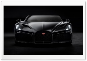 Black Bugatti W16 Mistral...