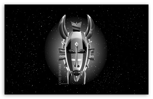 Download African Mask UltraHD Wallpaper