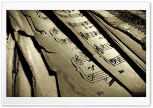 Old Music Sheets