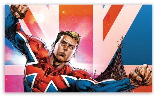 Download Captain Britain UltraHD Wallpaper