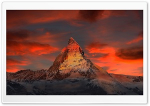 Matterhorn mountain, Alps,...