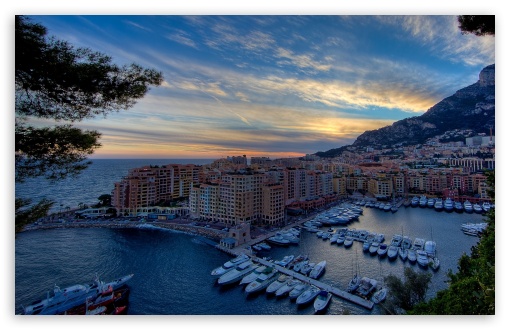 Download Monte Carlo Harbour UltraHD Wallpaper