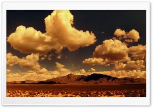 Desert Mountains Panorama