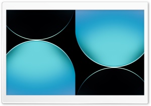 Cool Black and Cyan Abstract