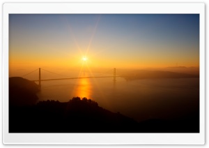 Sunrise View of Golden Gate...