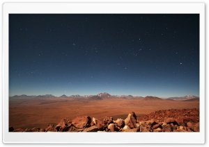 Starry Desert Sky