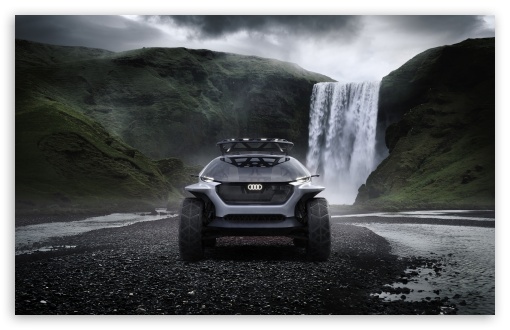 Download Audi AI TRAIL quattro Off Roader, Iceland... UltraHD Wallpaper