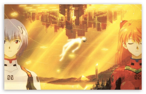 Download Neon Genesis Evangelion   Ayanami Rei And... UltraHD Wallpaper