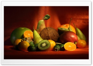 Delicious Fruits Display