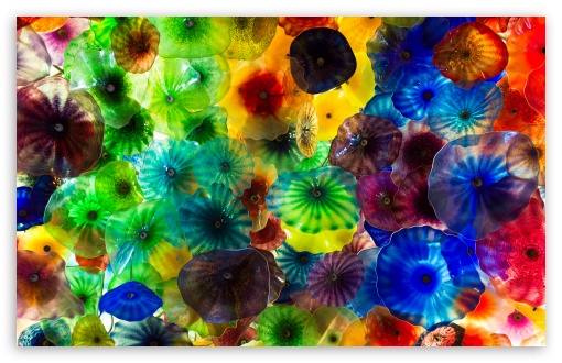 Download Chihuly Glass Art UltraHD Wallpaper