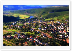 Tilt And Shift Panorama