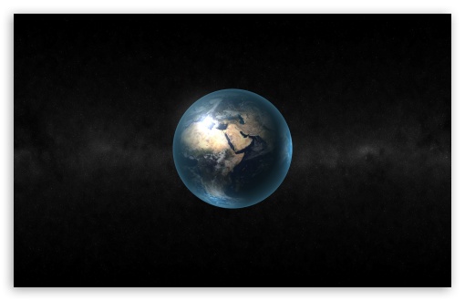 Download Planet Earth Space View UltraHD Wallpaper