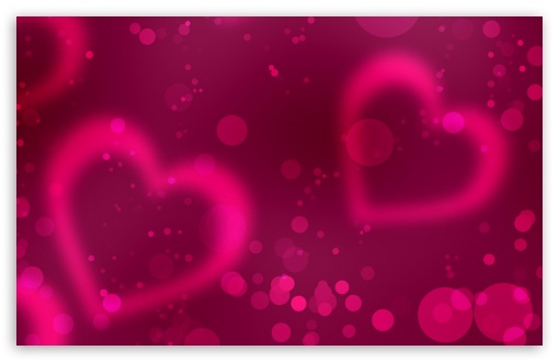 Download Pink Valentine's Day UltraHD Wallpaper