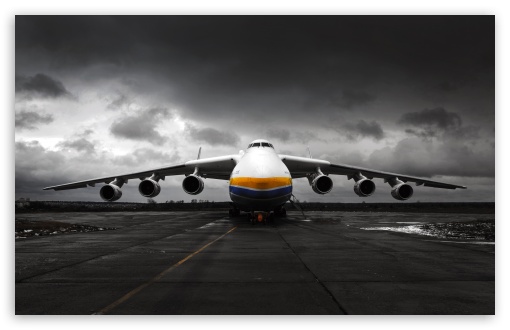Download Antonov An-225 Mriya Cargo Aircraft UltraHD Wallpaper