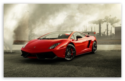 Download Red Lamborghini Gallardo UltraHD Wallpaper