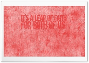 Its A Leap Of Faith For Both...