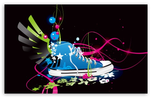 Download Creative Sneaker UltraHD Wallpaper