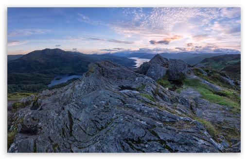 Download Mountainscape Panorama UltraHD Wallpaper