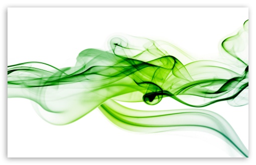 Download Green Smoke UltraHD Wallpaper