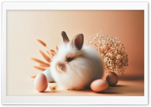 Aesthetic Cute Easter Bunny...