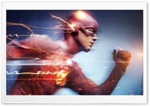 Flash Superhero Running
