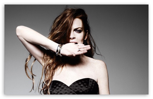 Download Lindsay Lohan Fashion Rocks UltraHD Wallpaper