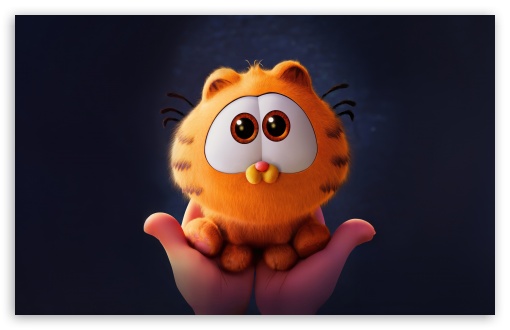 Download Baby Garfield in the Garfield Movie 2024 UltraHD Wallpaper