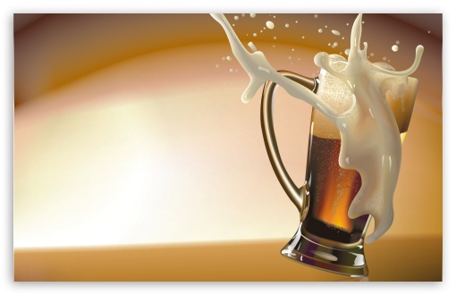 Download Draft Beer UltraHD Wallpaper