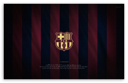 Download FC Barcelona Emblem UltraHD Wallpaper