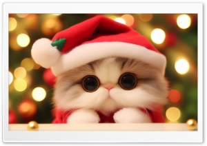 Cute Santa Persan Kitten -...