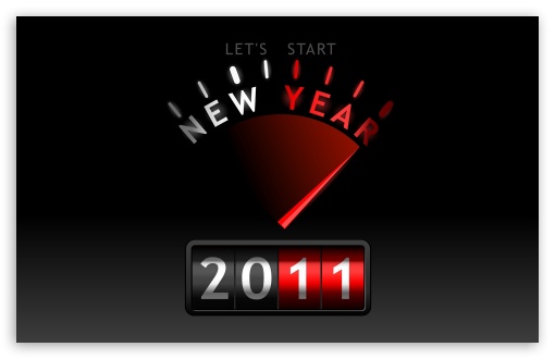 Download 2011 New Year UltraHD Wallpaper