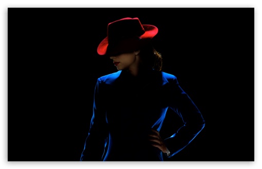 Download Agent Carter Red Hat UltraHD Wallpaper