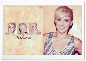 Miley Cyrus New Haircut