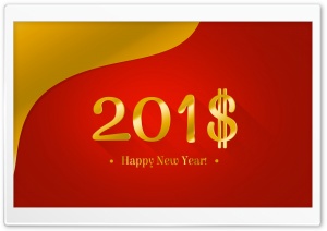 Happy New Year 2018 Money