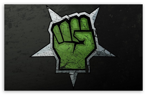 Download Green Fist UltraHD Wallpaper