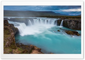 Godafoss Waterfall Iceland