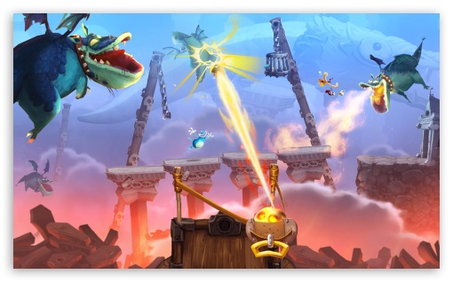 Download Rayman Legends Dragon Attack UltraHD Wallpaper