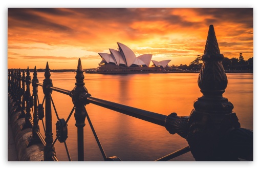 Download Sydney Sunset UltraHD Wallpaper