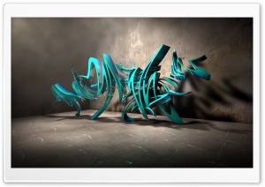 3D Graffiti Background III