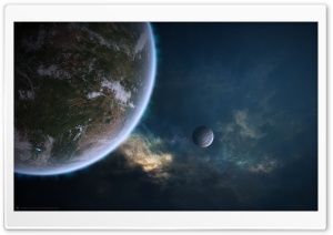 Outer Space Planets Artwork