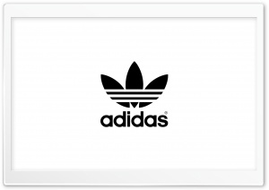 Adidas, White Background