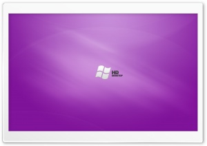 HD Purple Desktop Vista